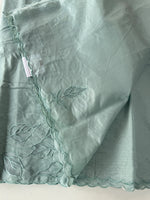 Cotton net Appliqué work Saree/ 125EFS