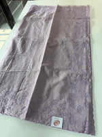 Cotton net Appliqué work Saree/ 125EFS