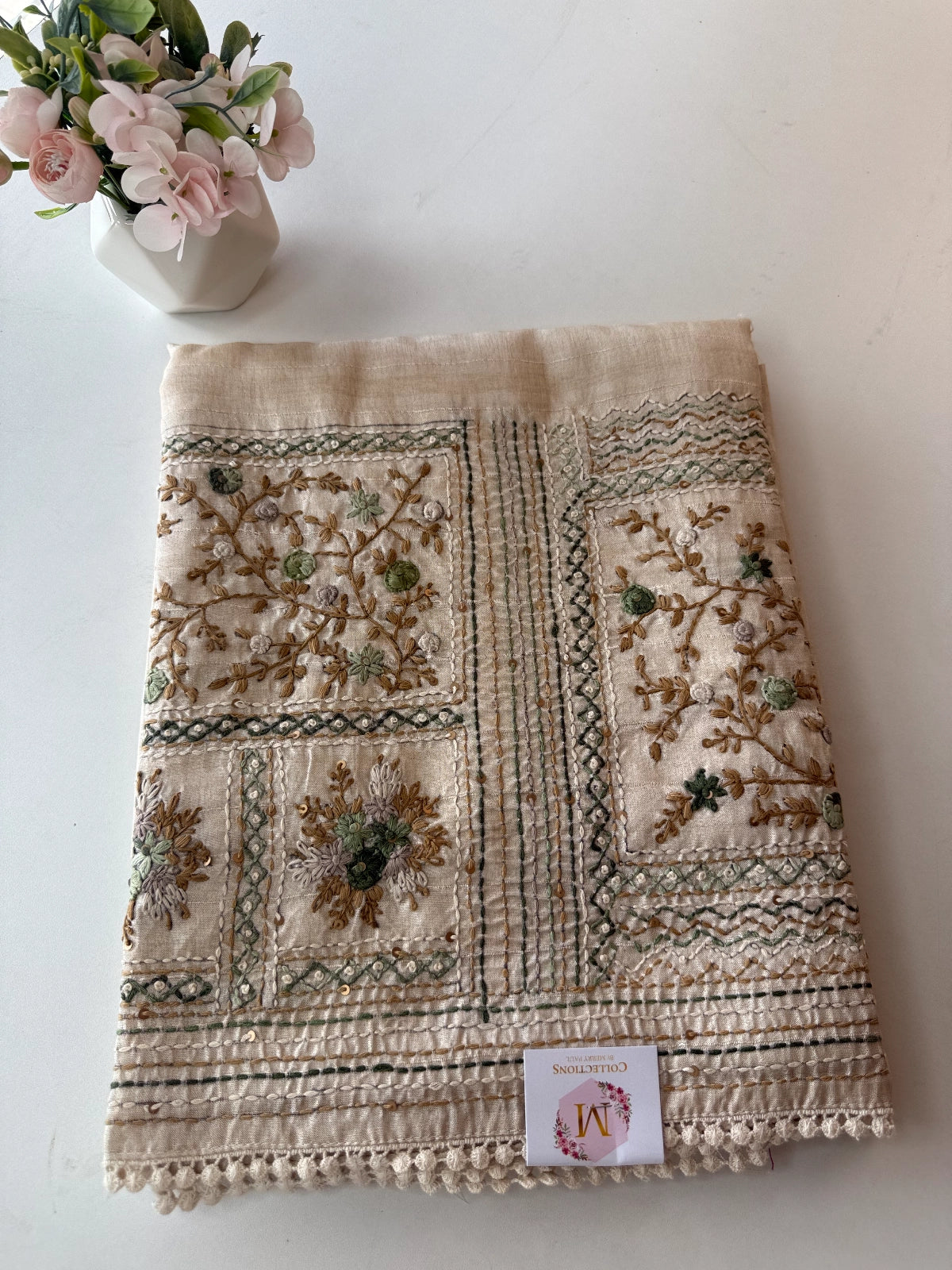 Semi Tussar Saree / 551A