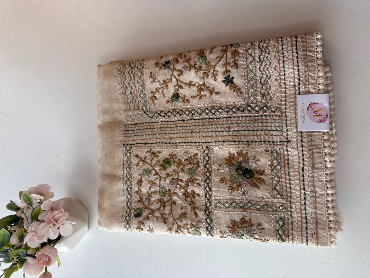 Semi Tussar Saree / 551A