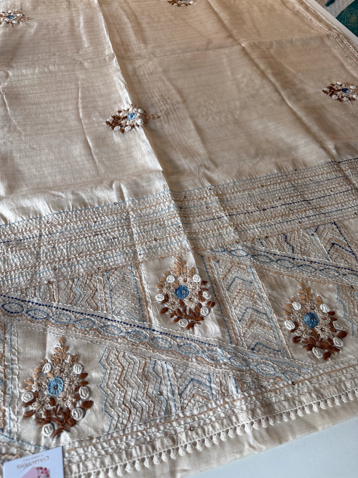 Semi Tussar Saree / 551A