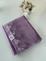 Glass Organza Saree/ HW23