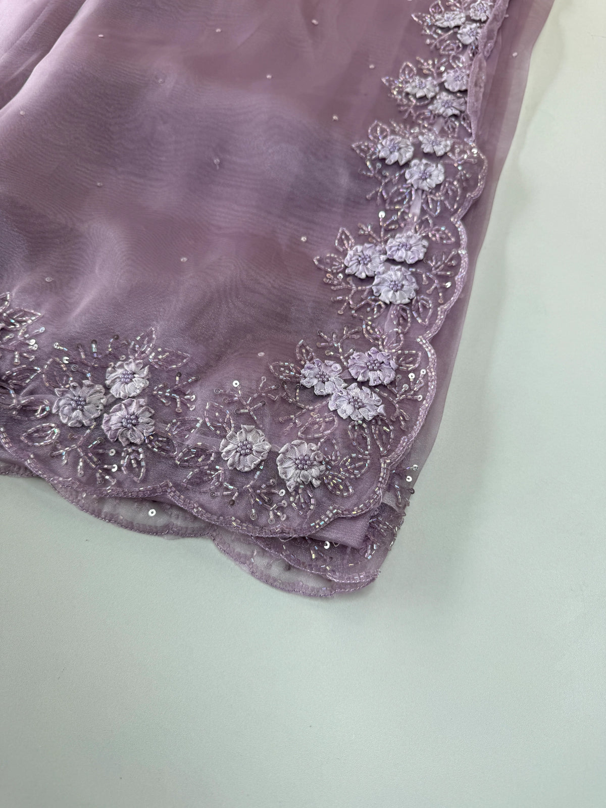 Glass Organza Saree/ HW23