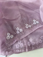 Glass Organza Saree/ HW23
