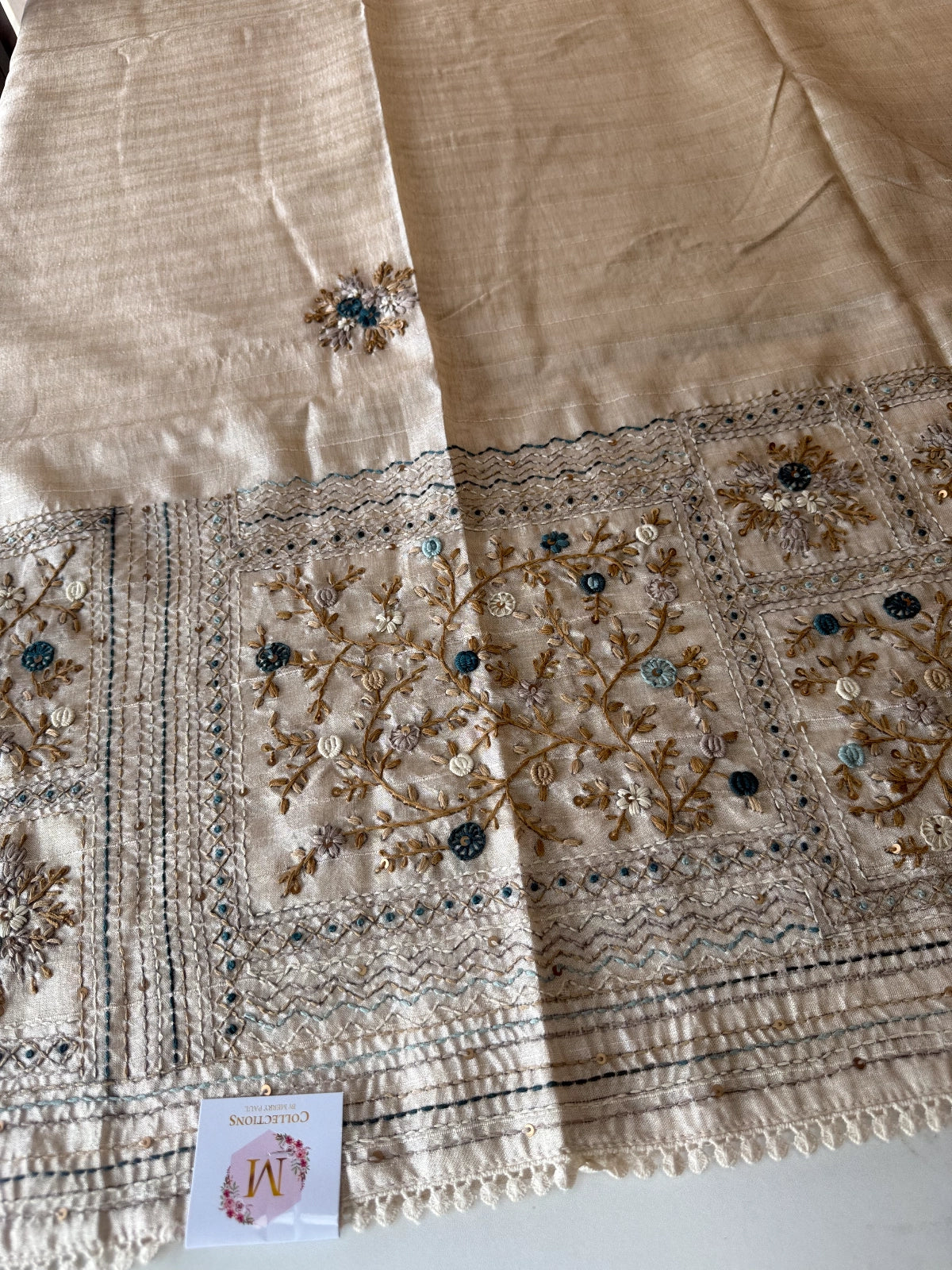 Semi Tussar Saree / 551A