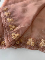 Glass Organza Saree/ HW23