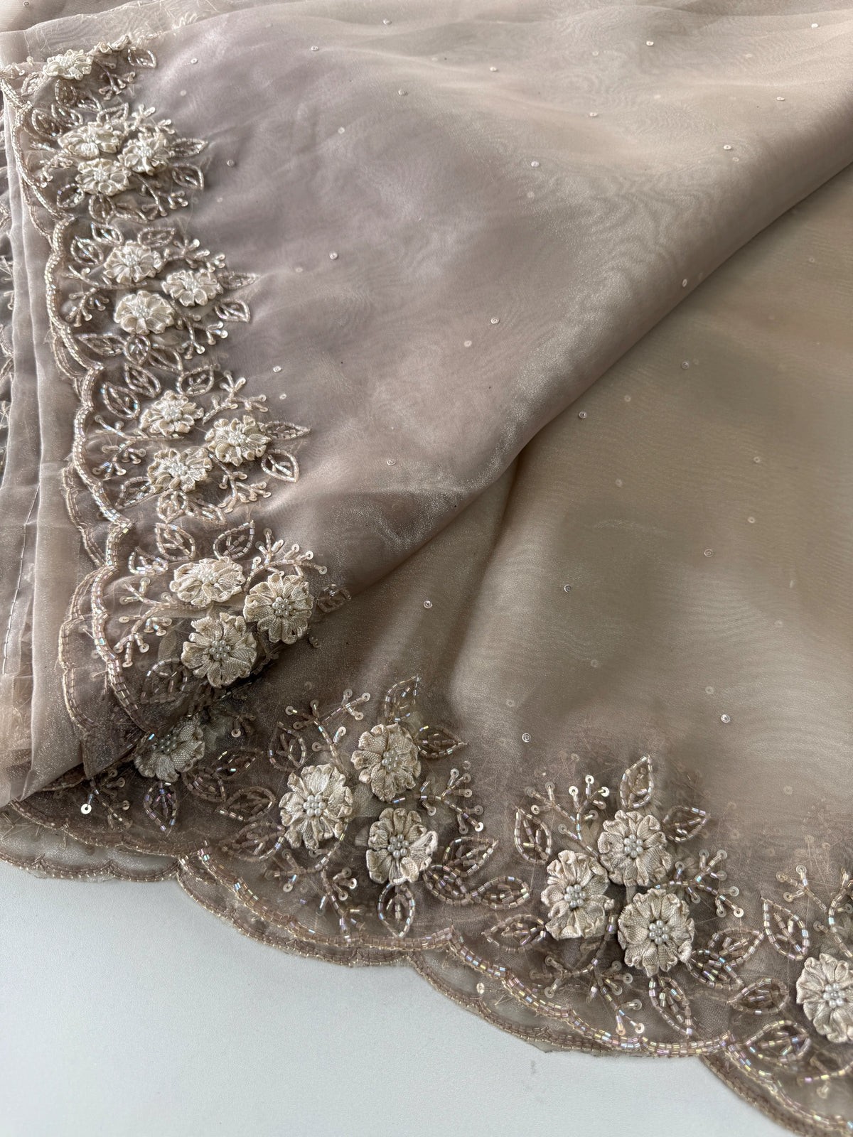 Glass Organza Saree/ HW23