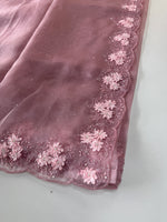 Glass Organza Saree/ HW23