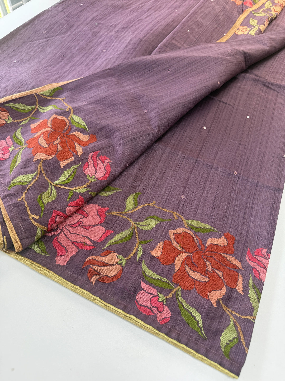 Soft semi TussarSaree/ 1227