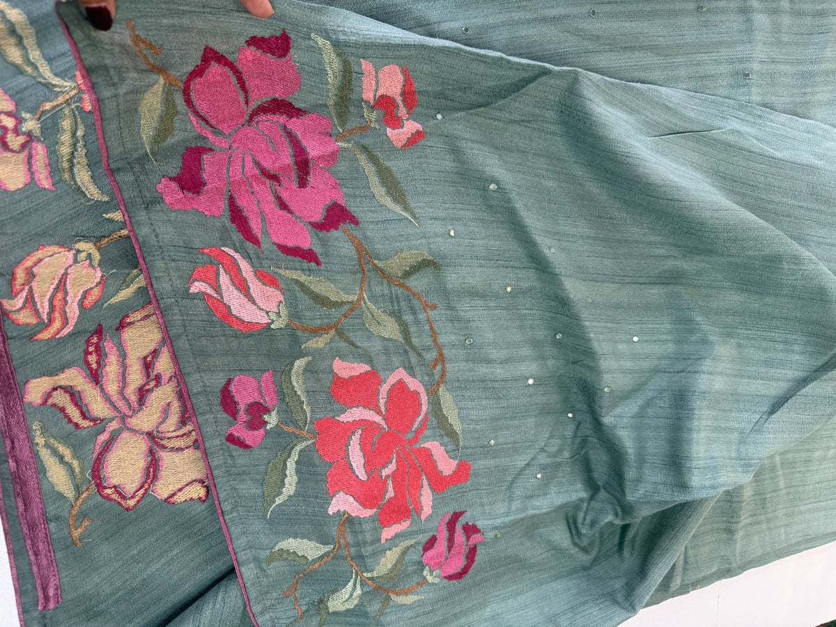 Soft semi TussarSaree/ 1227
