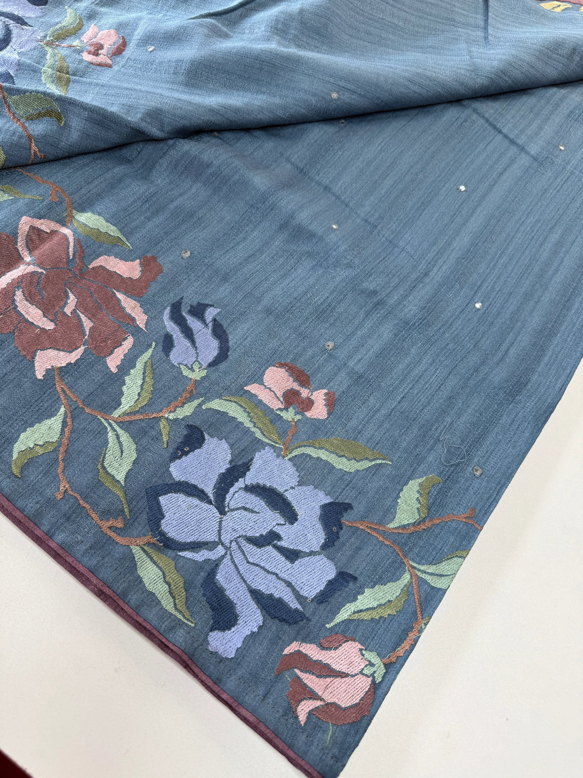 Soft semi TussarSaree/ 1227