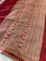 Soft Semi Tussar Saree/ SR539
