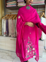 Mal Chanderi salwar set /AA4125