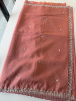 Crushed Crape Saree / J340