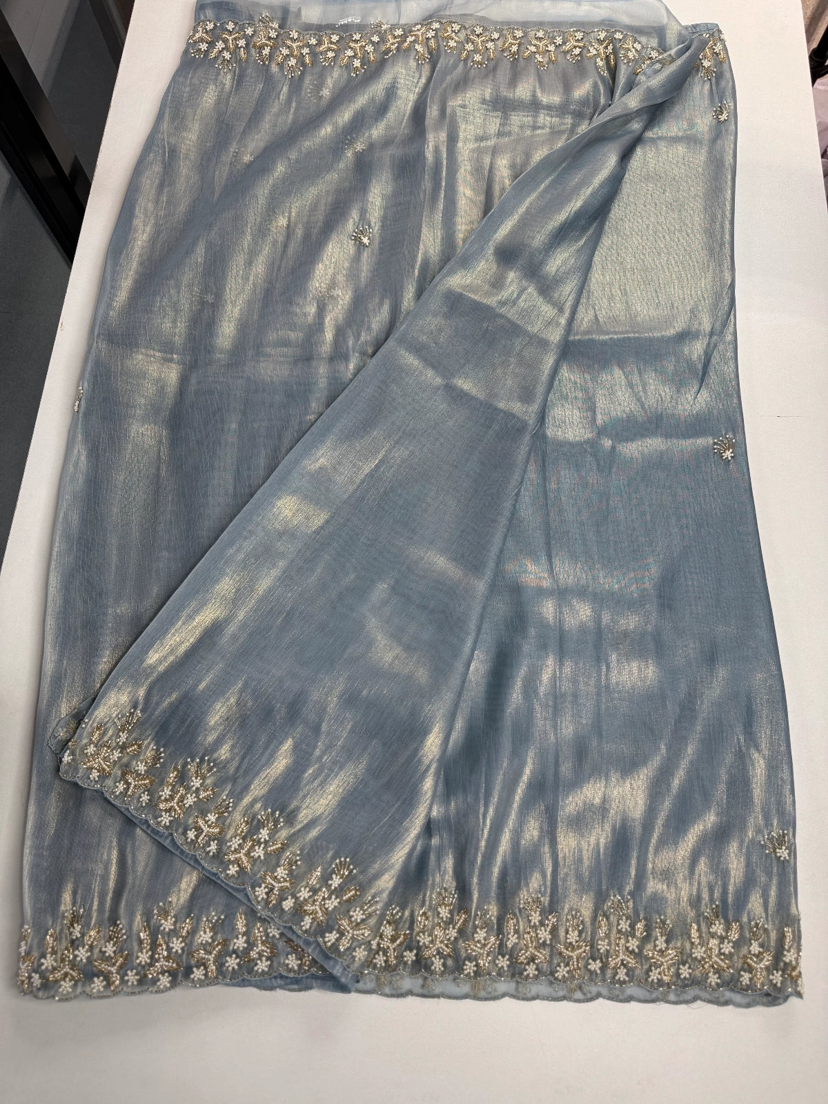 Tissue Organza Saree/ MC960