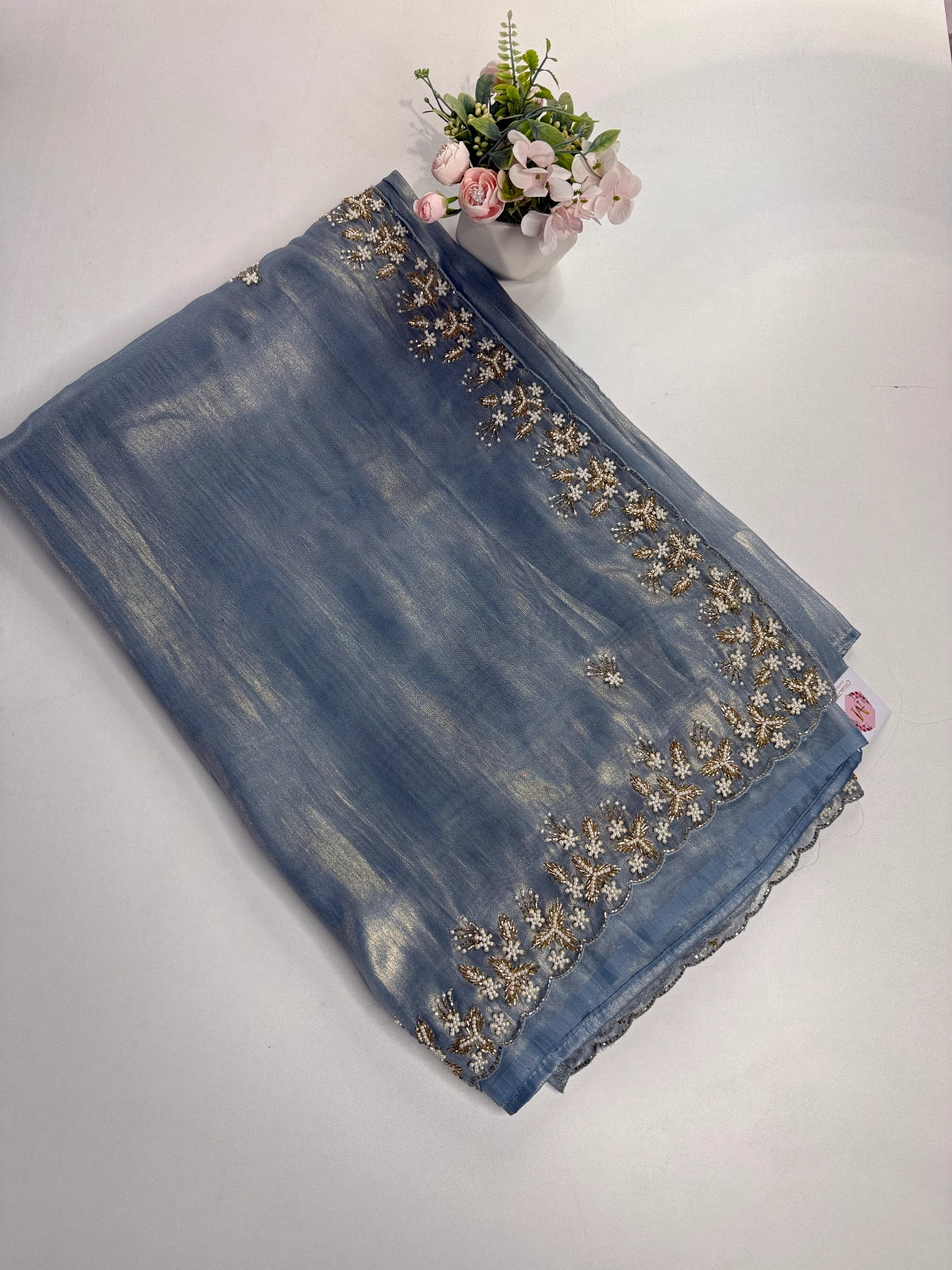 Tissue Organza Saree/ MC960