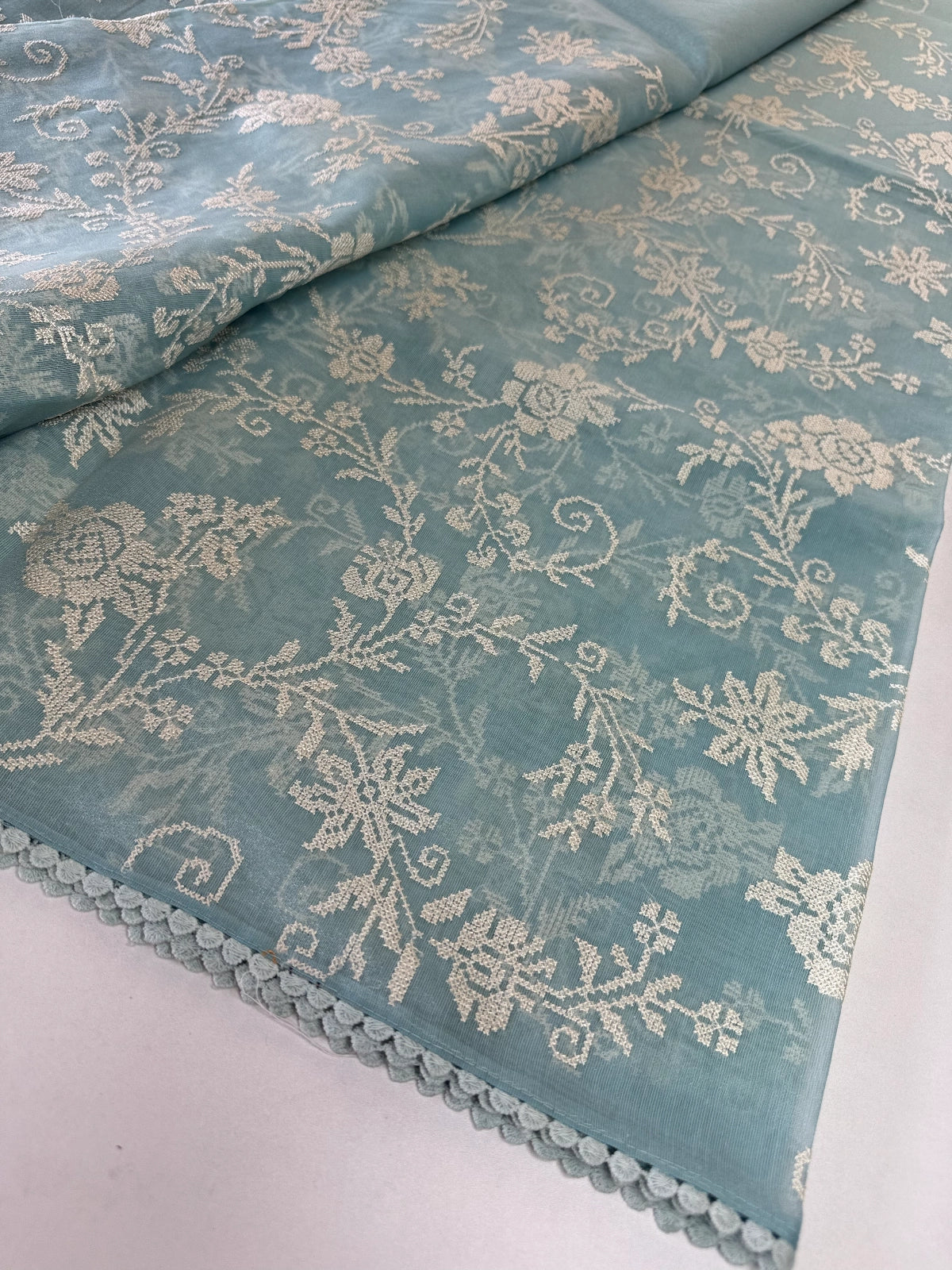 Chanderi Organza Blend Saree/ MC285
