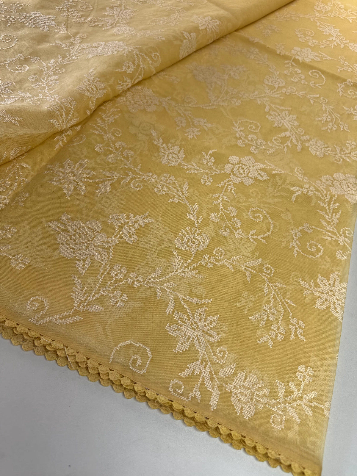 Chanderi Organza Blend Saree/ MC285