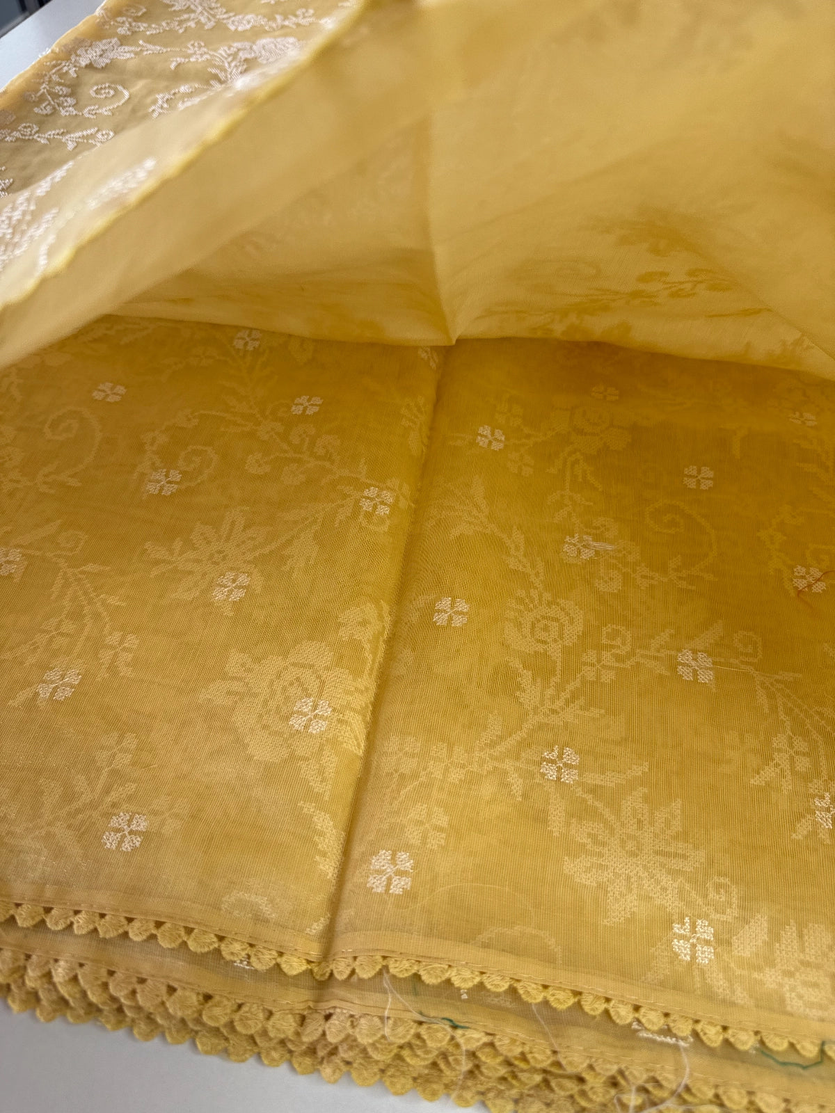Chanderi Organza Blend Saree/ MC285