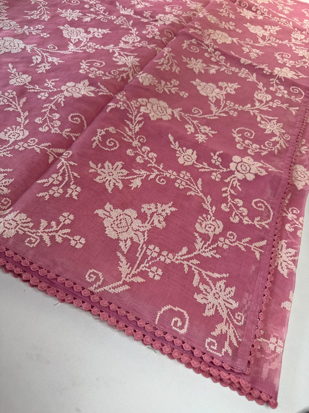 Chanderi Organza Blend Saree/ MC285