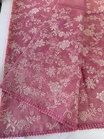 Chanderi Organza Blend Saree/ MC285