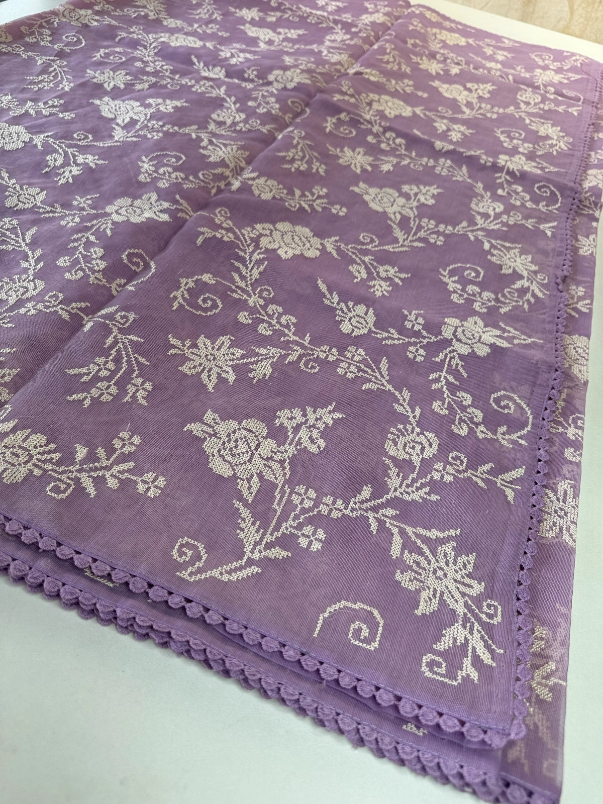 Chanderi Organza Blend Saree/ MC285