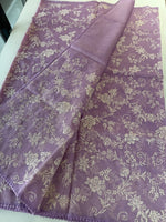 Chanderi Organza Blend Saree/ MC285