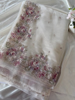 Premium Glass organza Saree/AP173