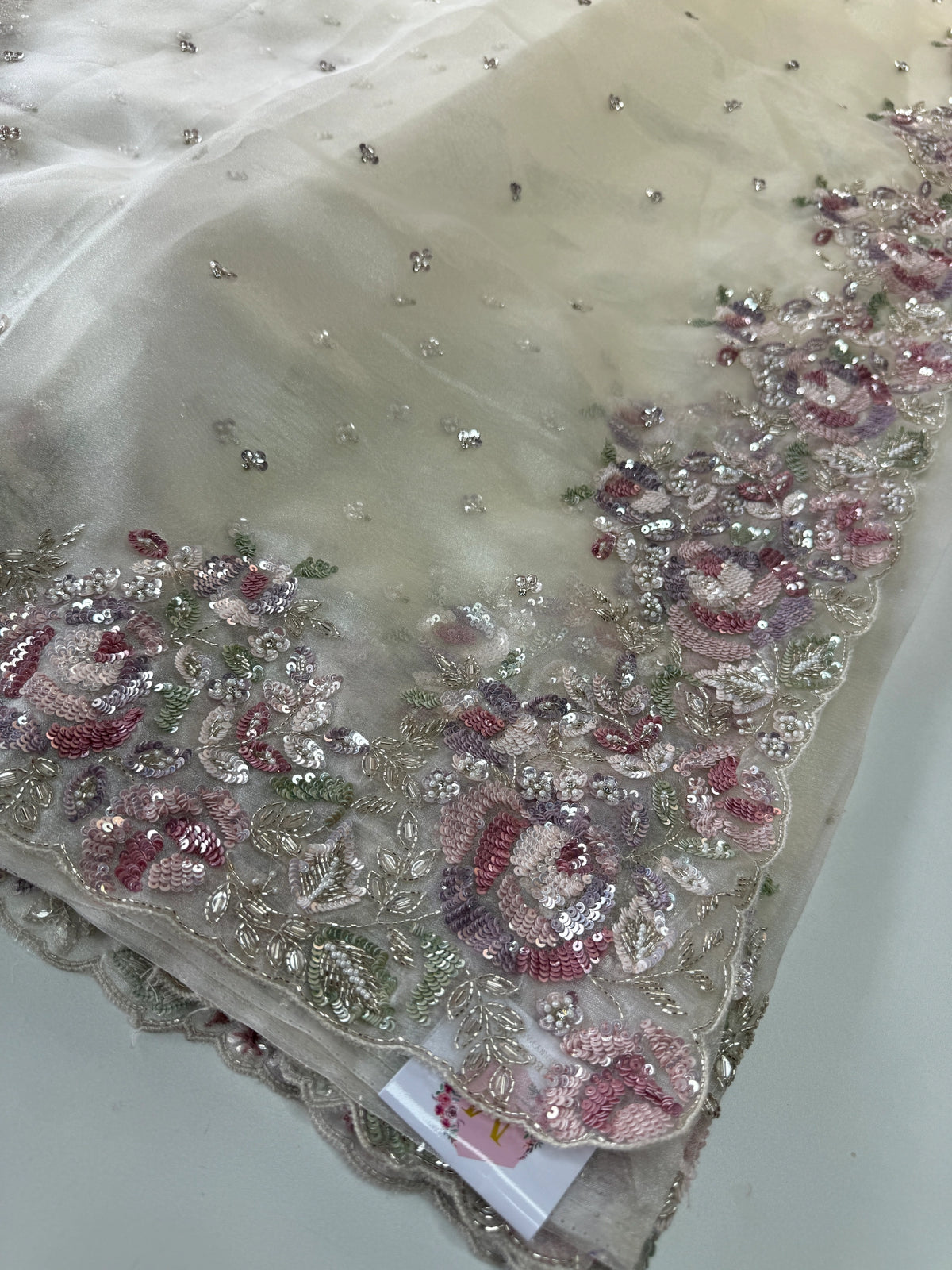 Premium Glass organza Saree/AP173