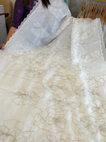 Foam crush Saree/ CW714