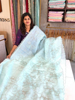Foam crush Saree/ CW714