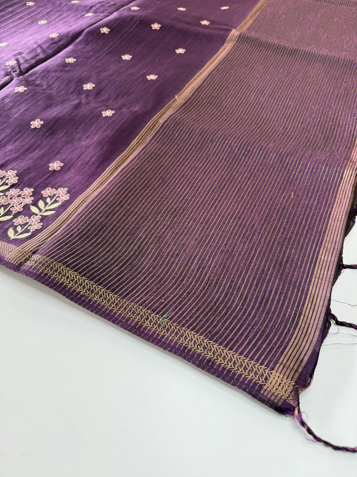 Soft Semi Tussar Saree/ D139