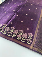 Soft Semi Tussar Saree/ D139