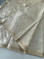 Soft semi Tussar saree/ P487