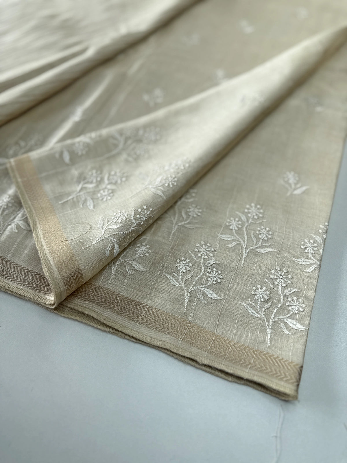 Soft semi Tussar saree/ P487