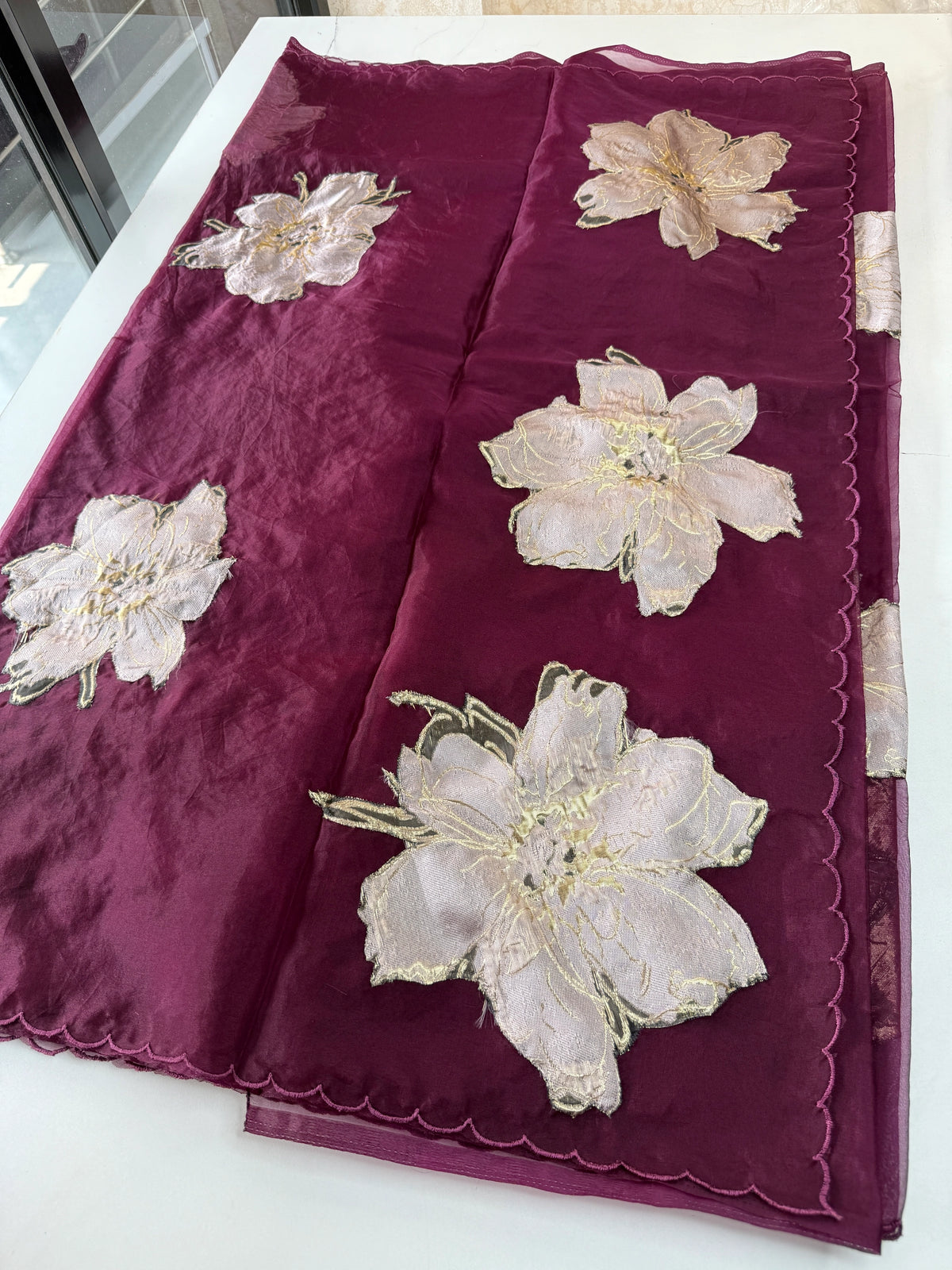 Soft Organza Saree/ LK024