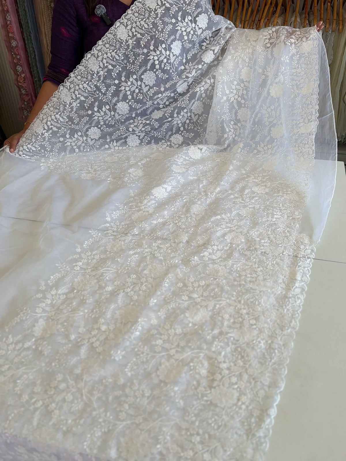 Soft Organza Saree/ CW775