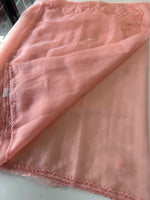 Glass organza saree/ AM109