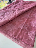 Soft Organza wit appliqué work / CW06