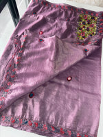 Crushed Crape Saree / KJ14