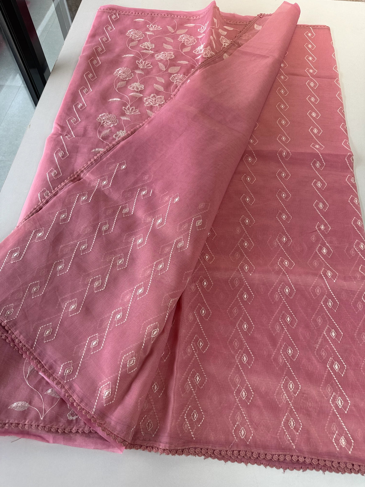 Chanderi Tissue saree/ D110