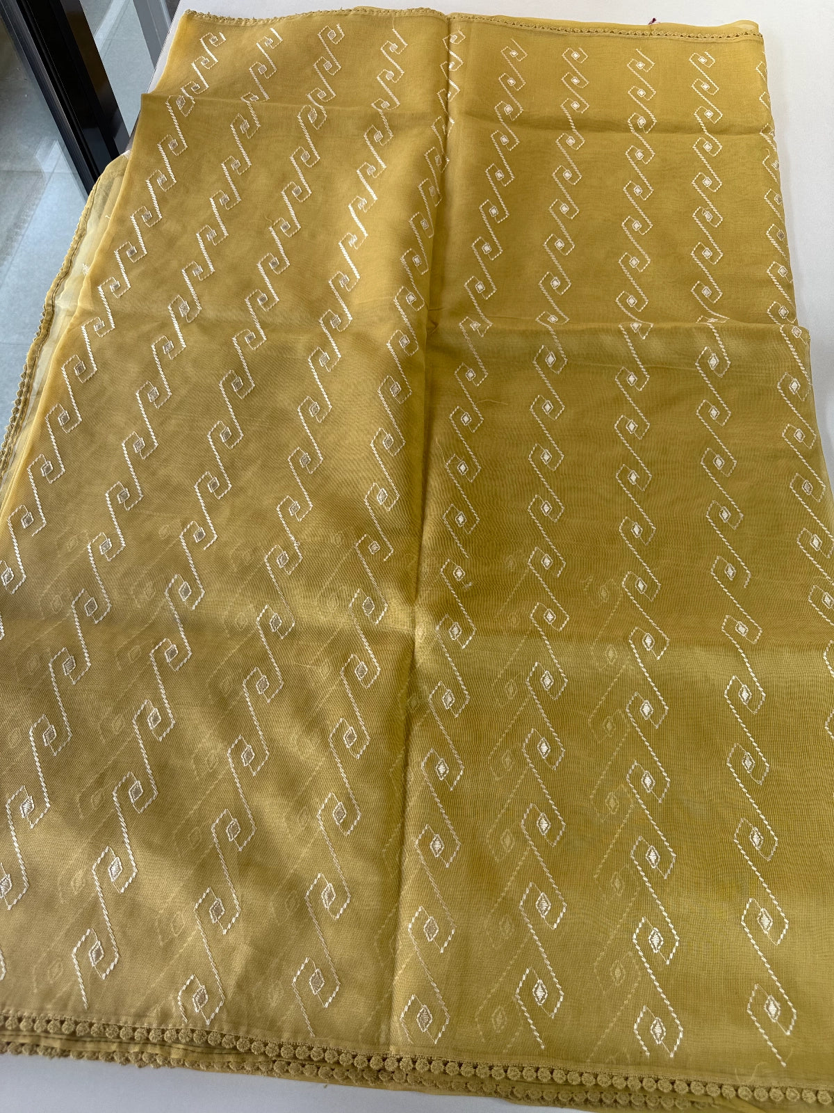 Chanderi Tissue saree/ D110