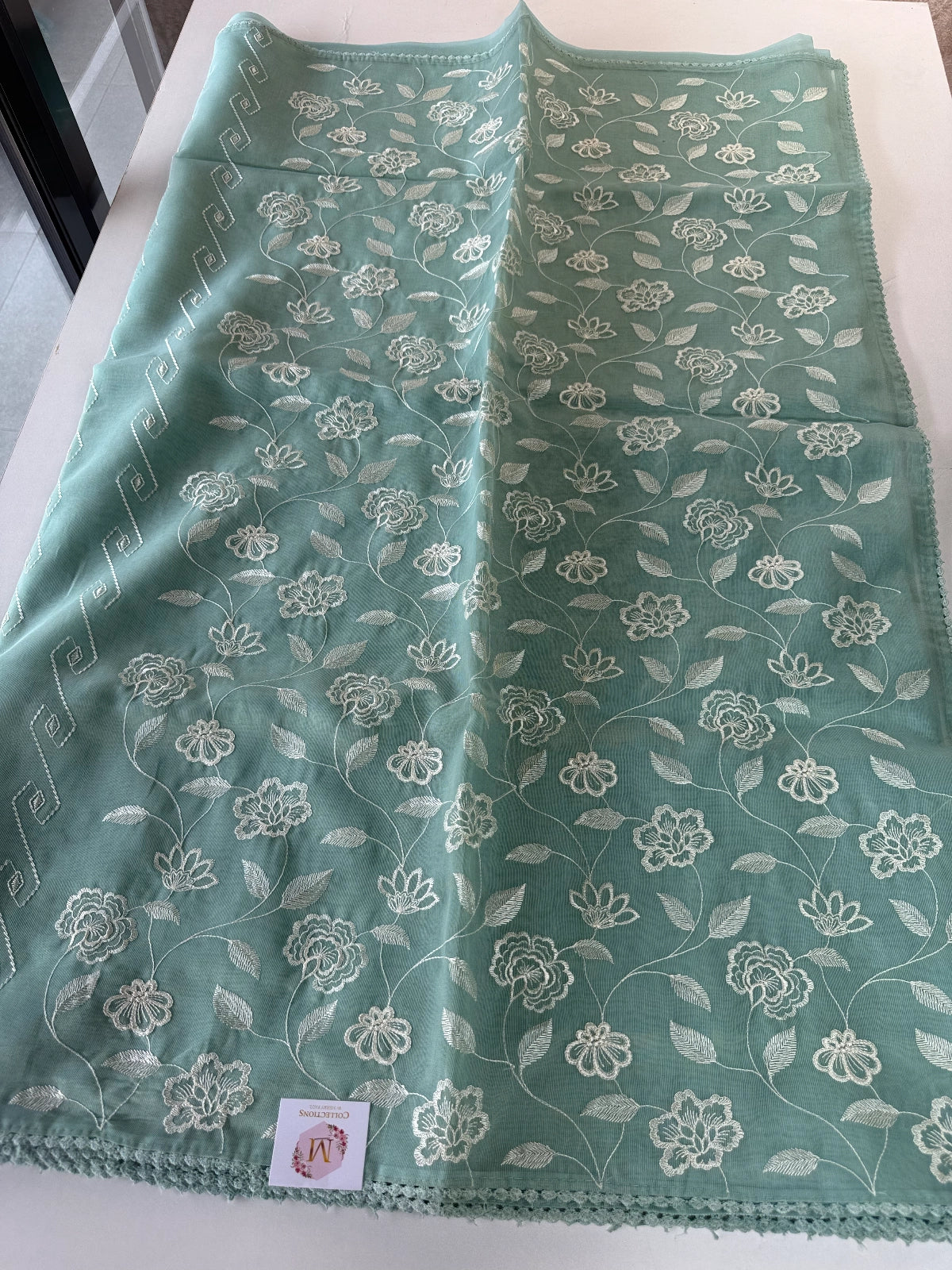 Chanderi Tissue saree/ D110