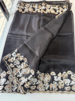 Glass Organza Saree/ CW493
