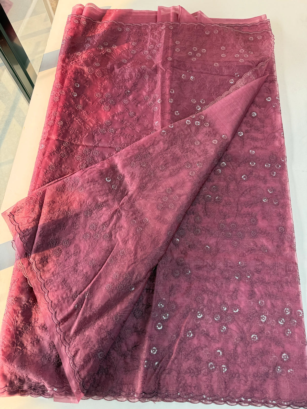 Soft Organza saree /CW239