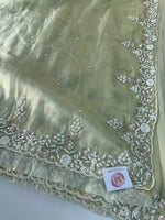 Tissue Organza Saree/ SA001