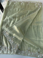 Tissue Organza Saree/ SA001