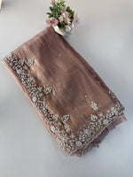 Tissue Organza Saree/ SA001
