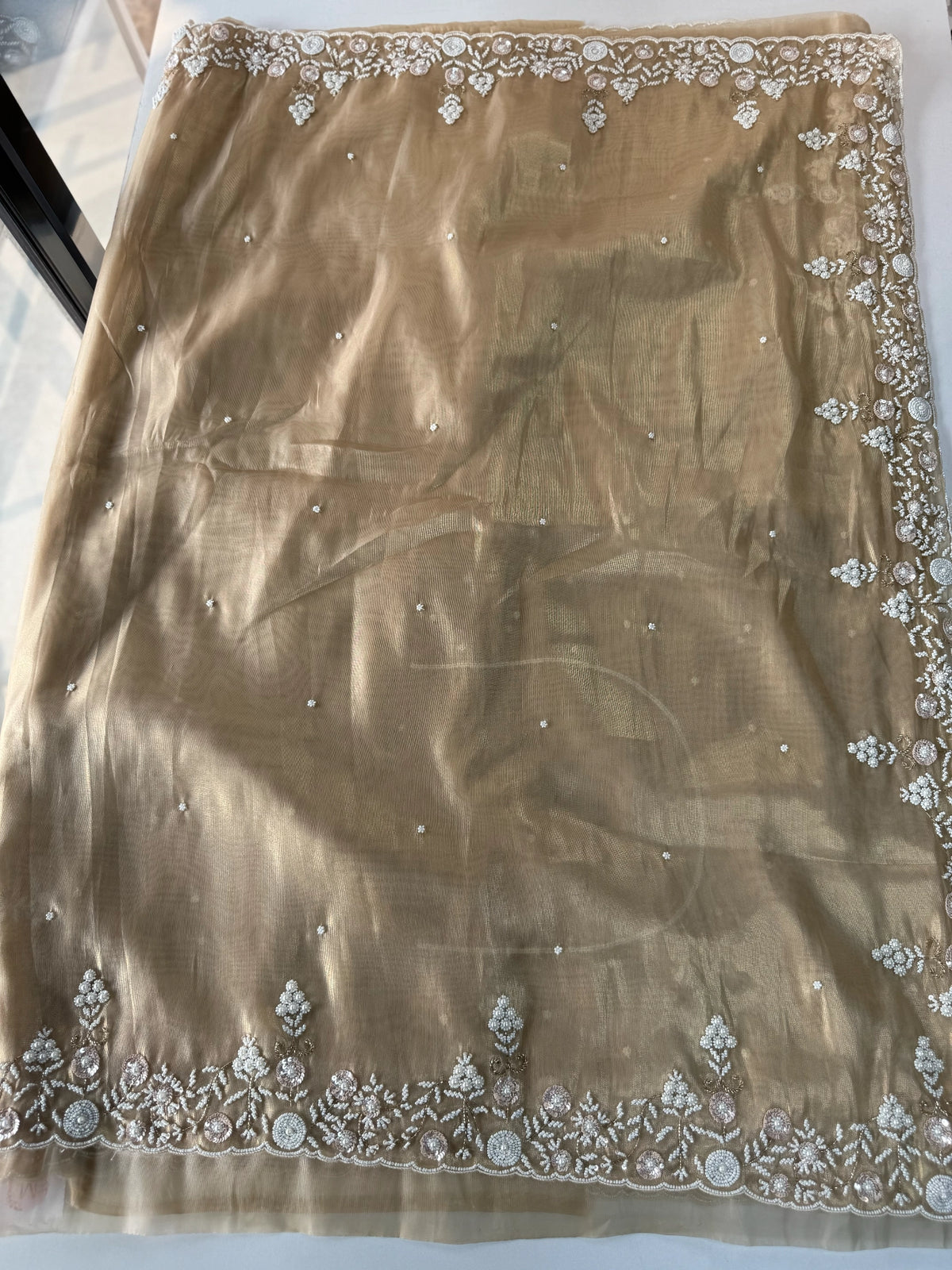 Tissue Organza Saree/ SA001