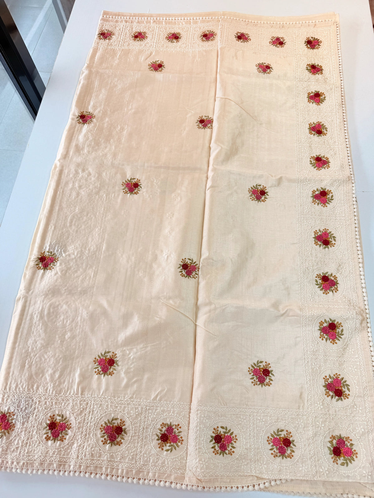 Soft semi Tussar saree/ k5637